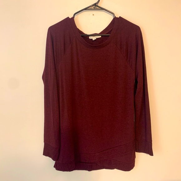 Womens Threads 4 Thought Maroon Sweatshirt size Small - Picture 1 of 4